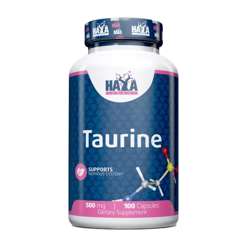 HAYA LABS Taurine 500 мг 100 капсули