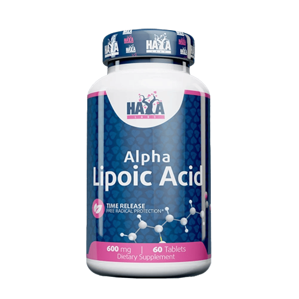 HAYA LABS Time Release Alpha Lipoic Acid 600 мг 60 таблетки
