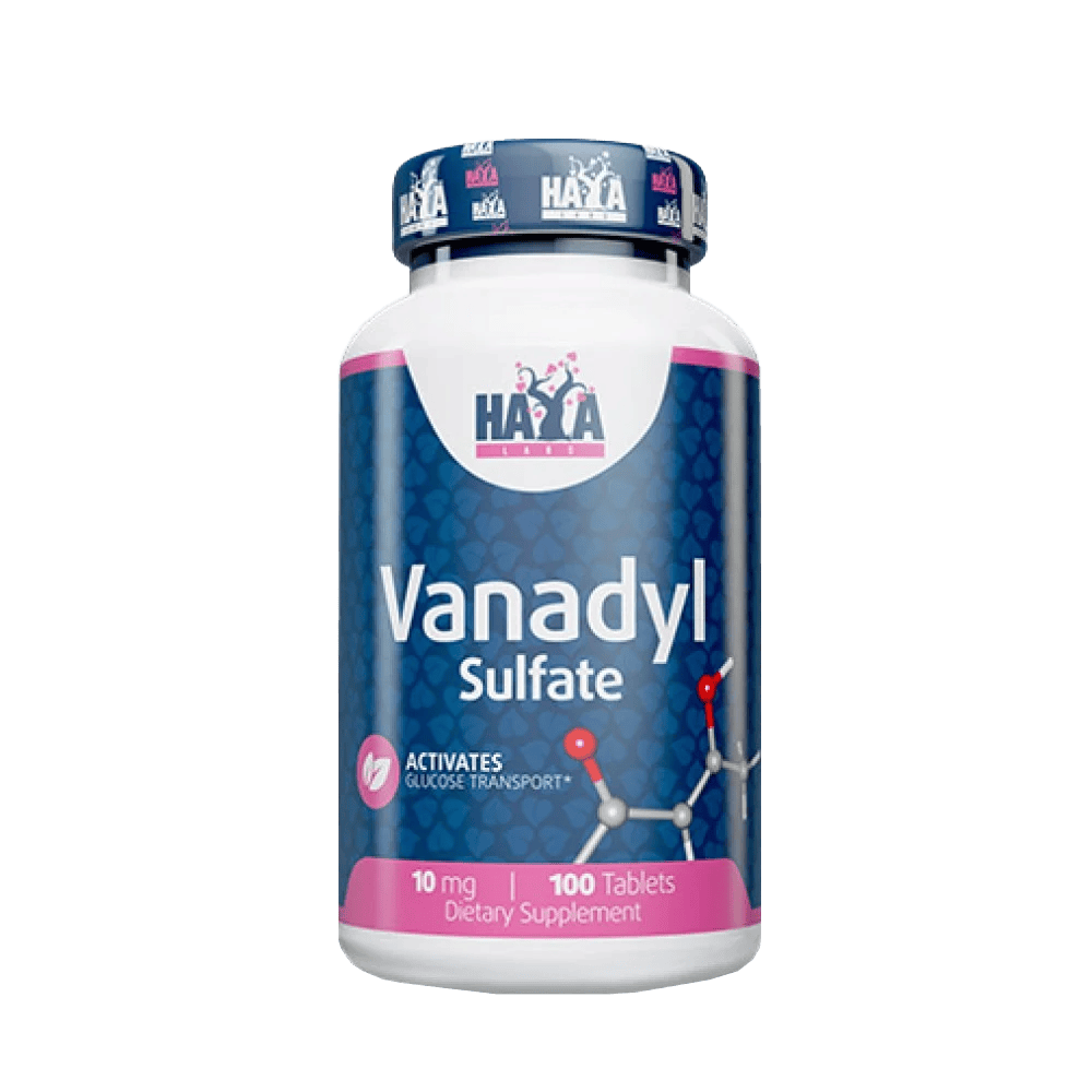 HAYA LABS Vanadyl Sulfate 10 мг 100 таблетки