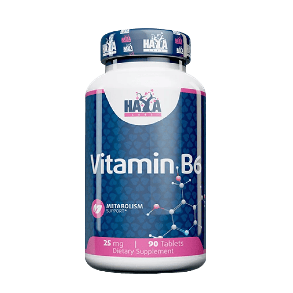 HAYA LABS Vitamin B6 25 мг 90 таблетки