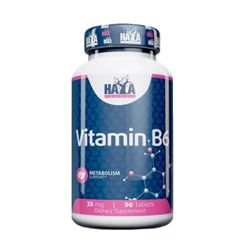 HAYA LABS Vitamin B6 25 мг 90 таблетки