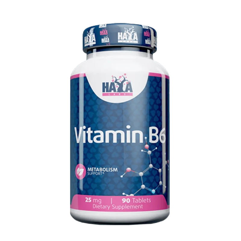 HAYA LABS Vitamin B6 25 мг 90 таблетки