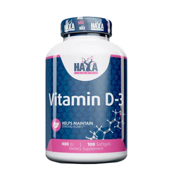 HAYA LABS Vitamin D-3 400 IU 100 меки капсули