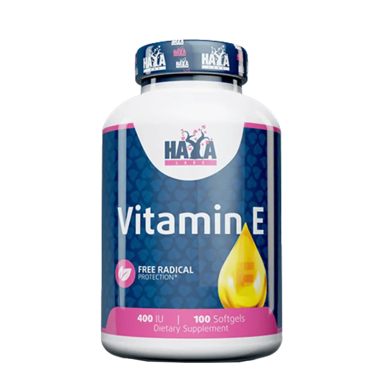 HAYA LABS Vitamin E 400 IU 100 меки капсули
