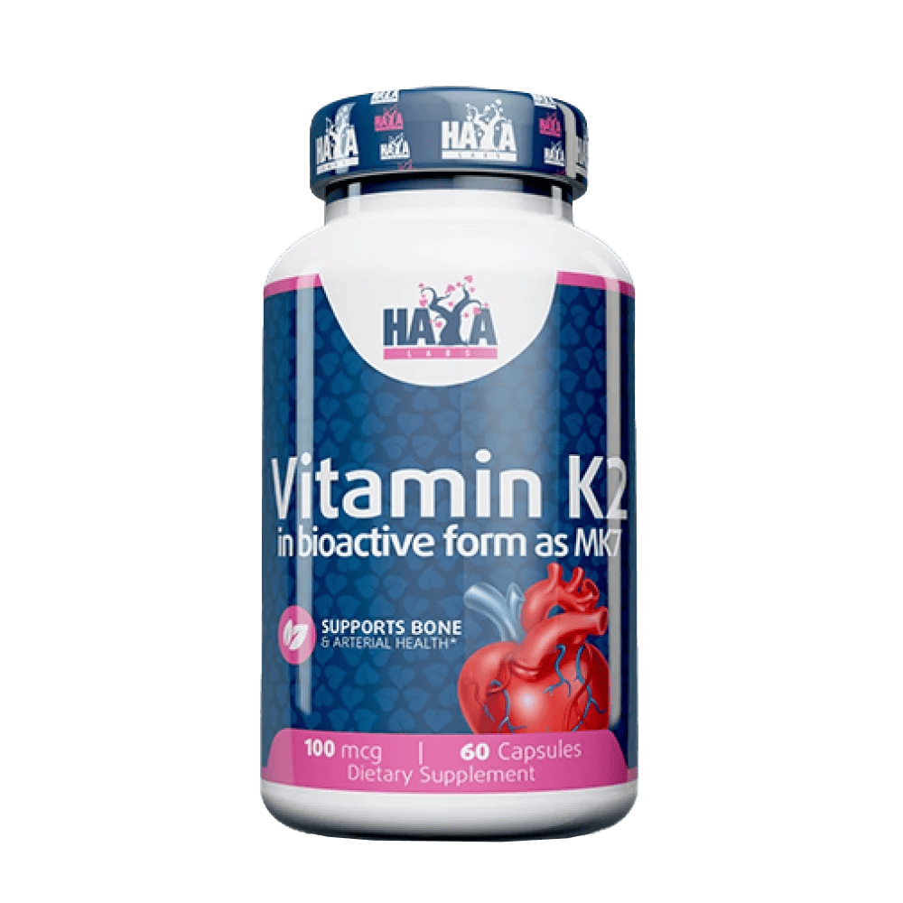 HAYA LABS Vitamin K2-MK7 100 мкг 60 капсули