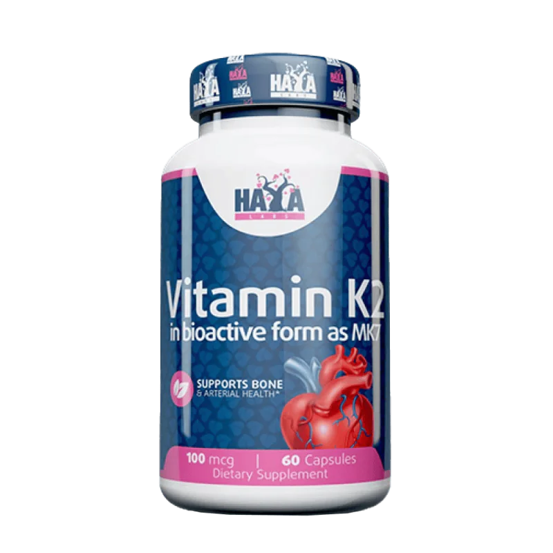 HAYA LABS Vitamin K2-MK7 100 мкг 60 капсули