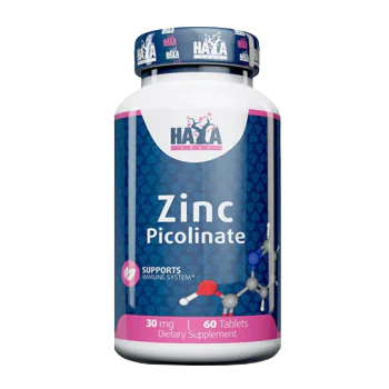 HAYA LABS Zinc Picolinate 30 мг 60 таблетки