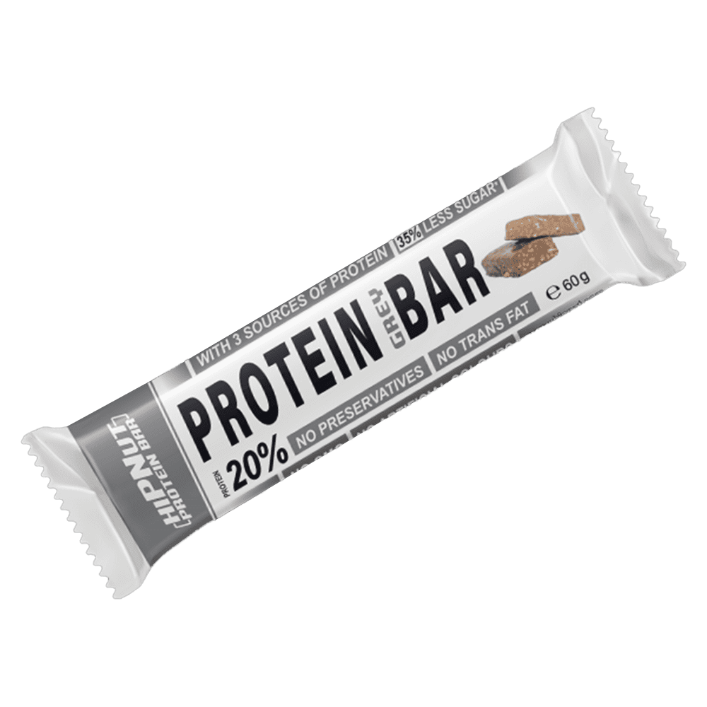 HIPNUT Protein Grey Bar 15 x 60 гр