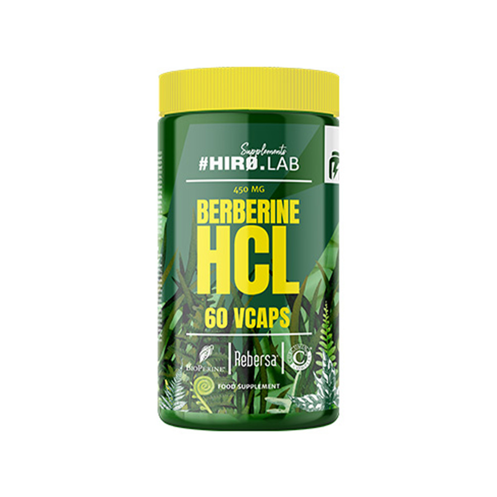 HIRO.LAB Berberine HCl 60 растителни капсули