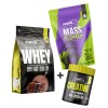 HIRO.LAB Instant Whey Protein 2000 г (Плик) + Creatine 300 г + Mass Kong 1000 г 