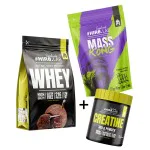 HIRO.LAB Instant Whey Protein 2000 г (Плик) + Creatine 300 г + Mass Kong 1000 г 