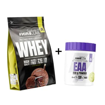 HIRO.LAB Instant Whey Protein 2000 г (Плик) + EAA Powder 400 г