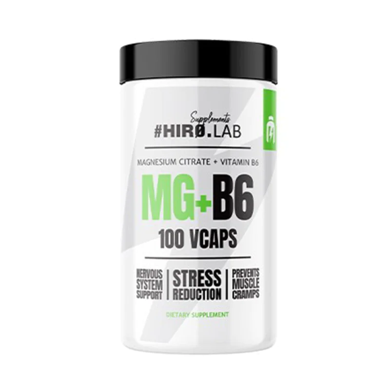 HIRO.LAB Mg + B6 100 растетелни капсули