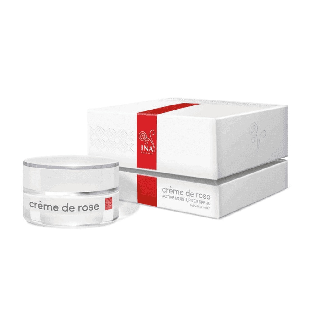 INA ESSENTIALS Crème de rose SPF 30 с Розoво Масло 50 мл