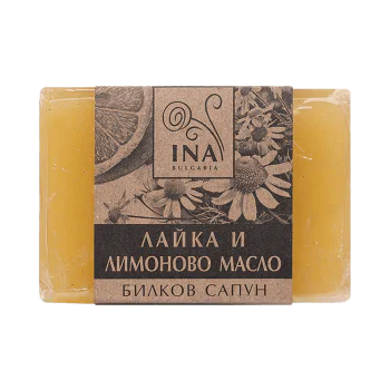 INA ESSENTIALS Билков Сапун Лайка и Лимоново Масло 105 г
