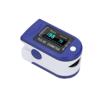 Iptip fingertip Pulse Ohimete LK87 Pulse Oximeter (Blue & White)