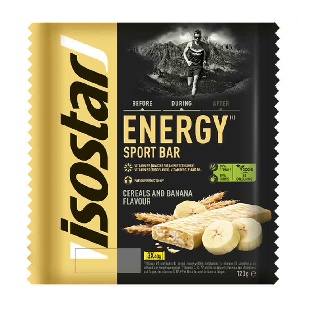 ISOSTAR Energy Sport Bar 3 x 40 г