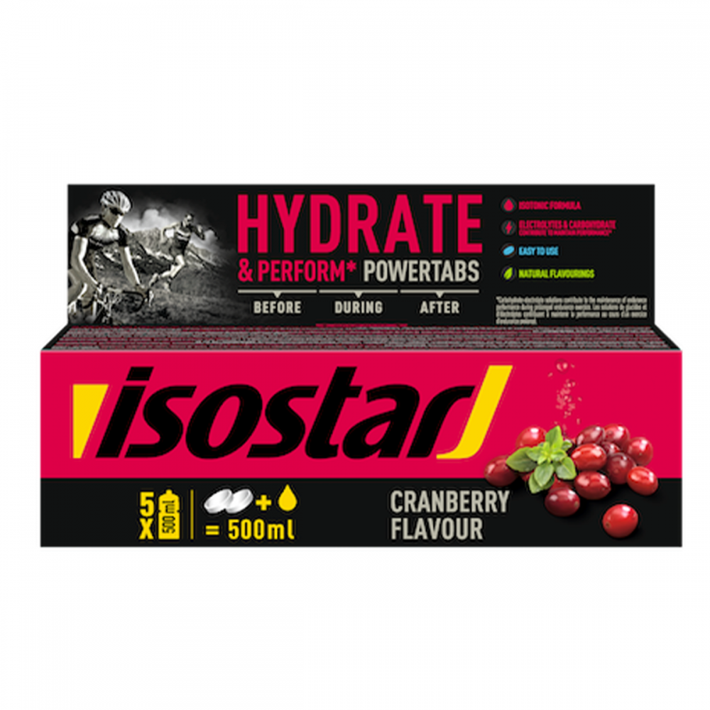 ISOSTAR Hydrate & Perform Powertabs 10 ефервесцентни таблетки