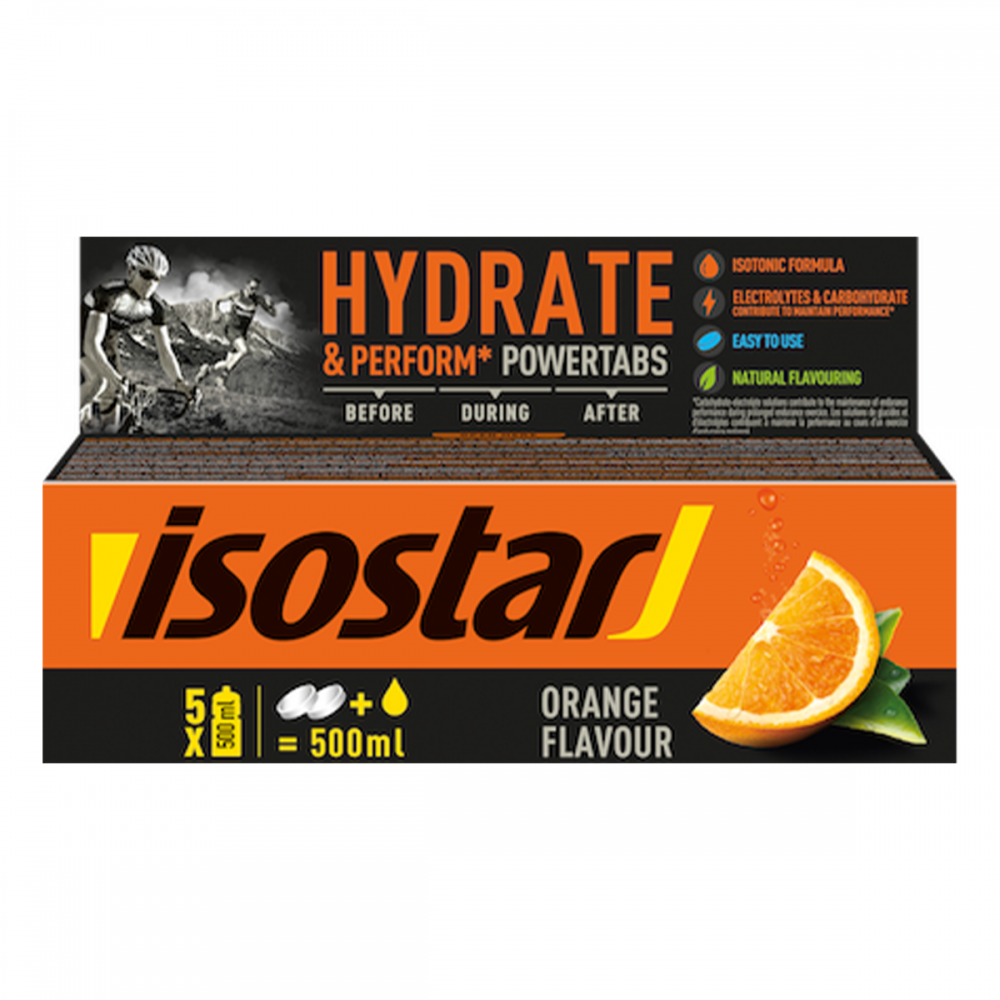 ISOSTAR Hydrate & Perform Powertabs 10 ефервесцентни таблетки