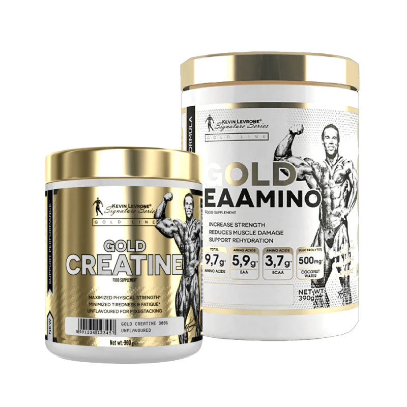 KEVIN LEVRONE Gold EAAmino 390 г  + Gold Creatine 300 г