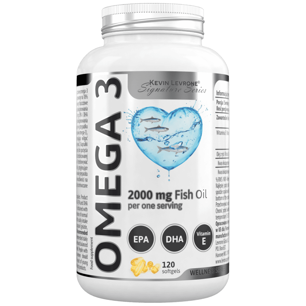 KEVIN LEVRONE Levrone Omega 3 Fish Oil 120 меки капсули