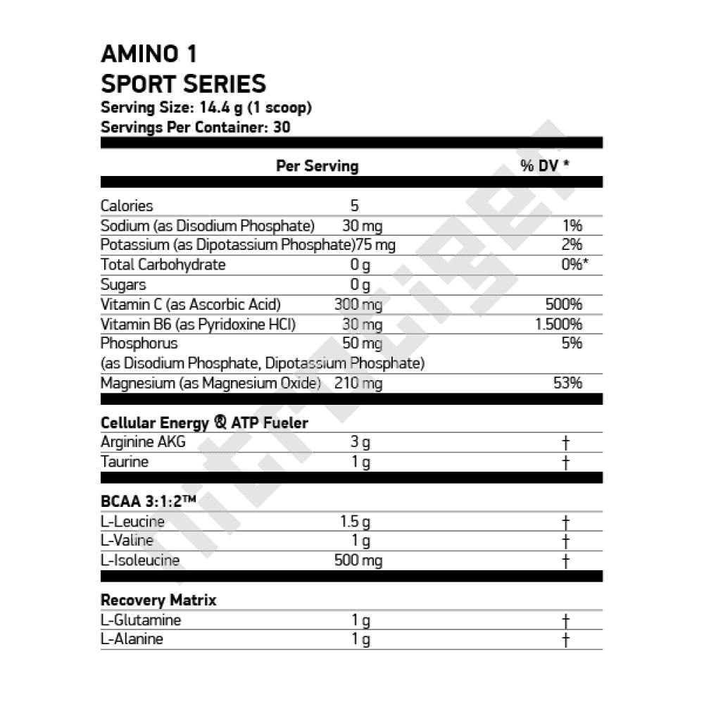 MUSCLEPHARM Amino 1 Sport Series 30 дози