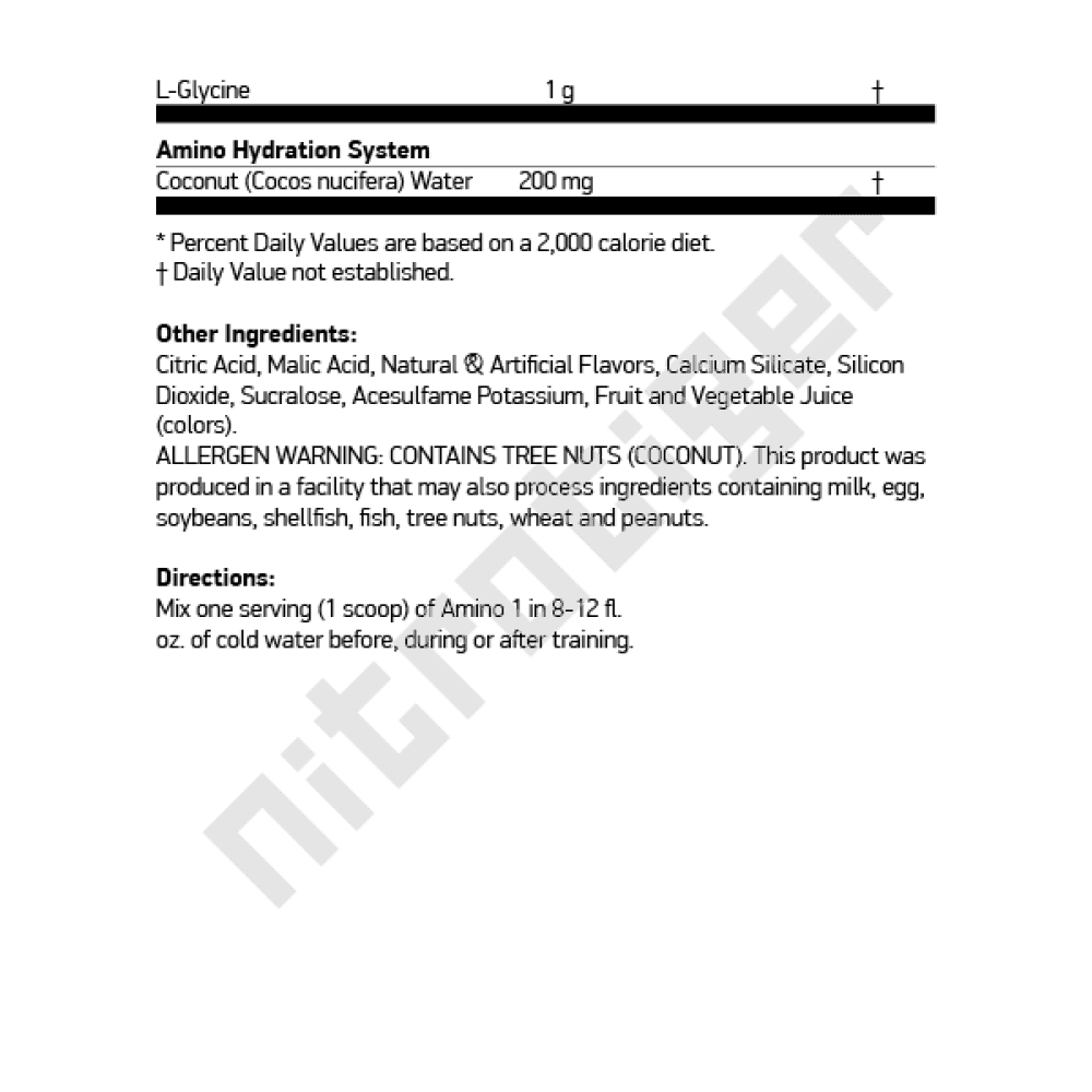 MUSCLEPHARM Amino 1 Sport Series 30 дози