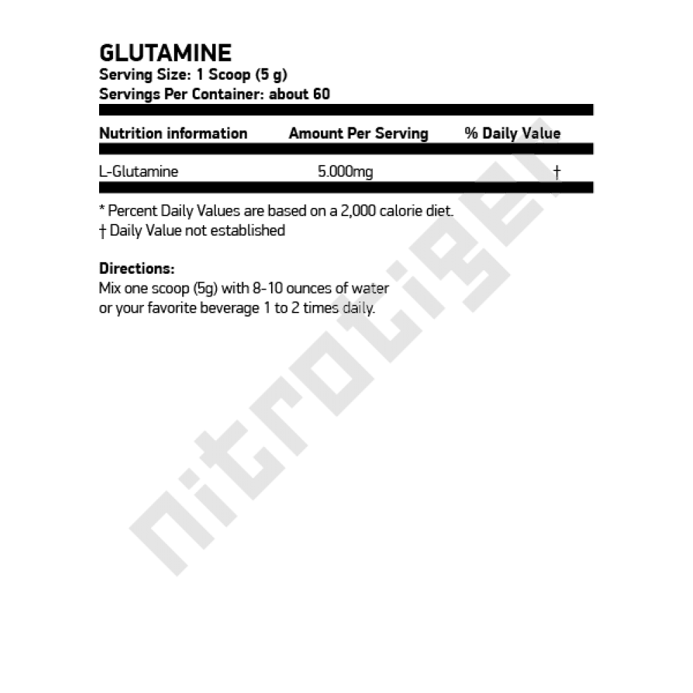 MUSCLEPHARM Glutamine 300 гр.