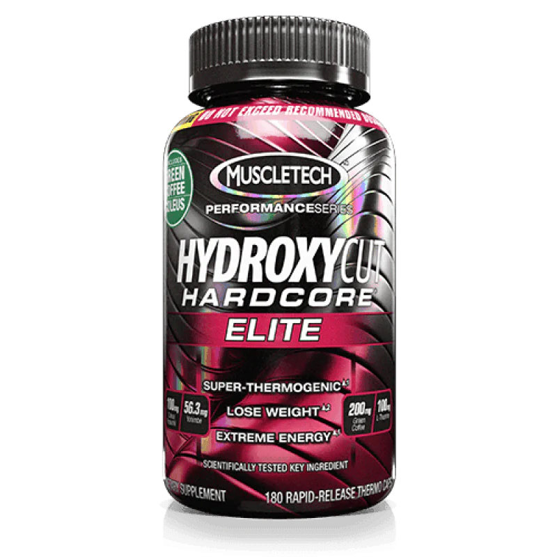 MUSCLETECH Hydroxycut Hardcore Elite 110 капсули