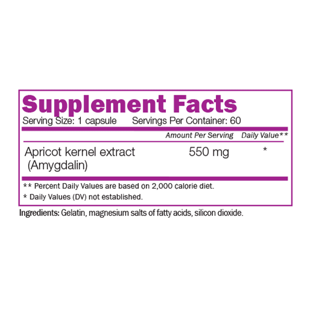 NATURALICO Amygdalin 60 капсули