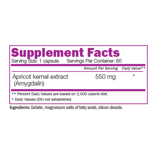 NATURALICO Amygdalin 60 капсули