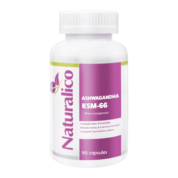 NATURALICO Ashwagandha KSM-66 90 капсули