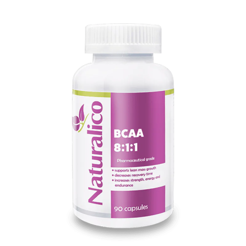 NATURALICO BCAAs 8:1:1 90 капсули