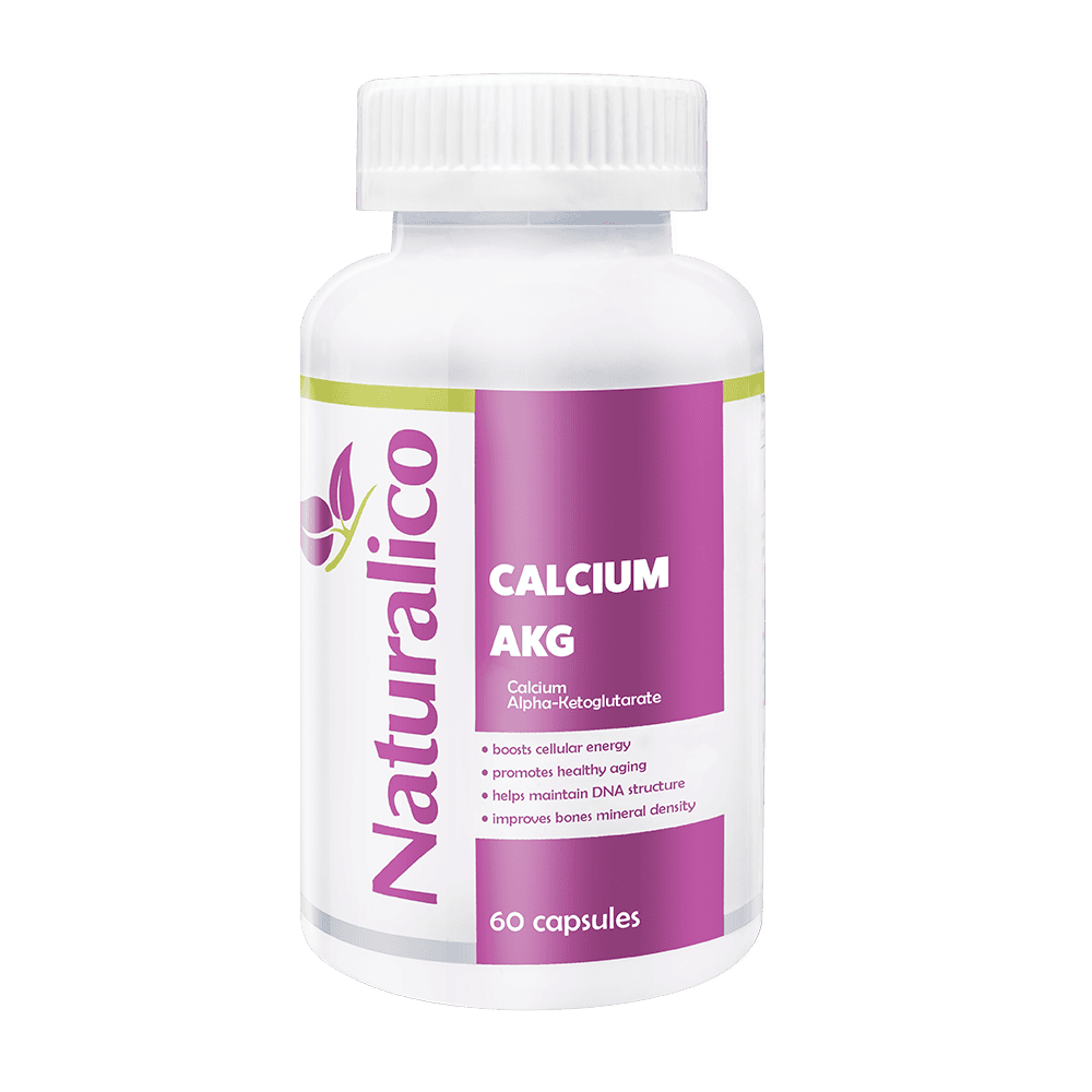 Naturalico Calcium Alpha-Ketoglutarate 60 капсули