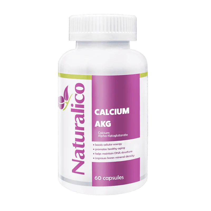 Naturalico Calcium Alpha-Ketoglutarate 60 капсули