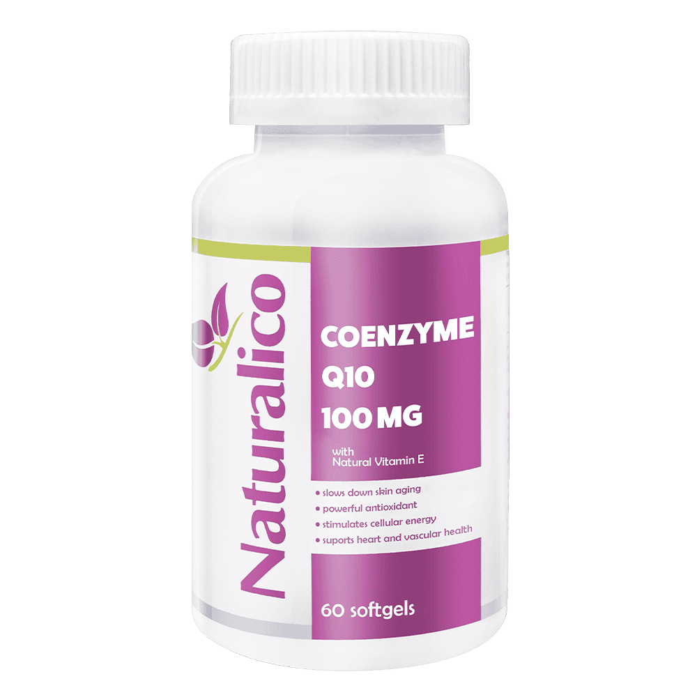 NATURALICO Coenzyme Q10 100 мг 60 меки капсули