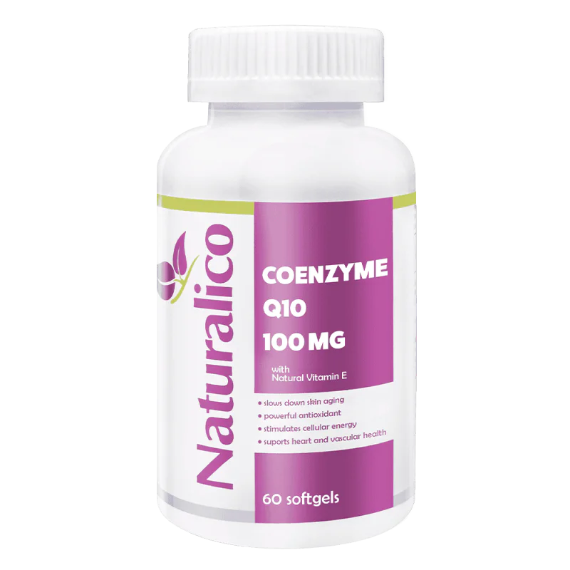 NATURALICO Coenzyme Q10 100 мг 60 меки капсули