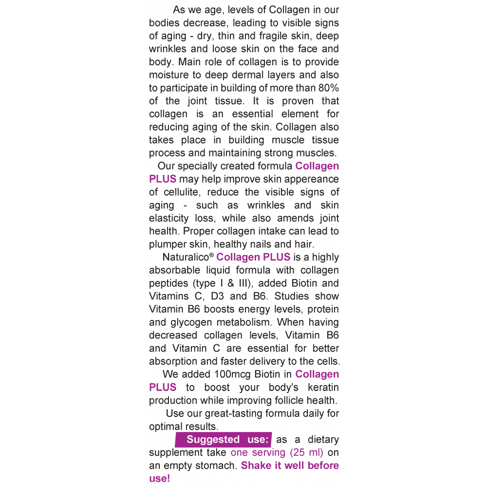 NATURALICO Collagen Plus 1000 мл 