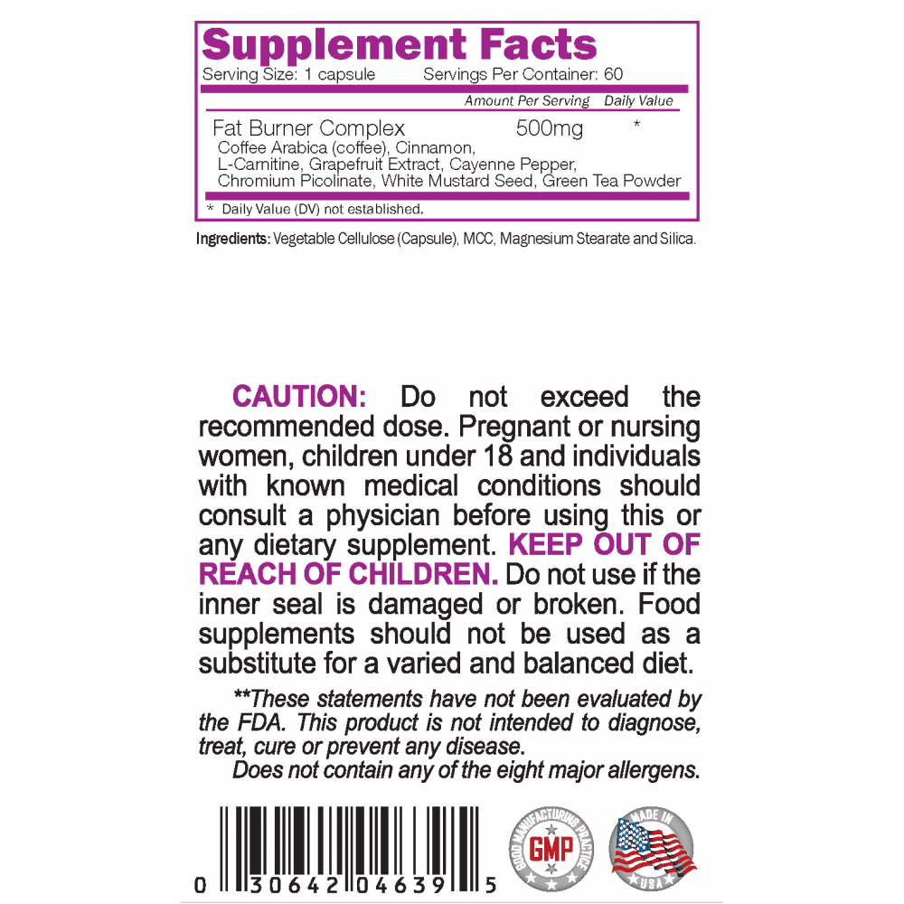 NATURALICO Fat Burner 60 капсули