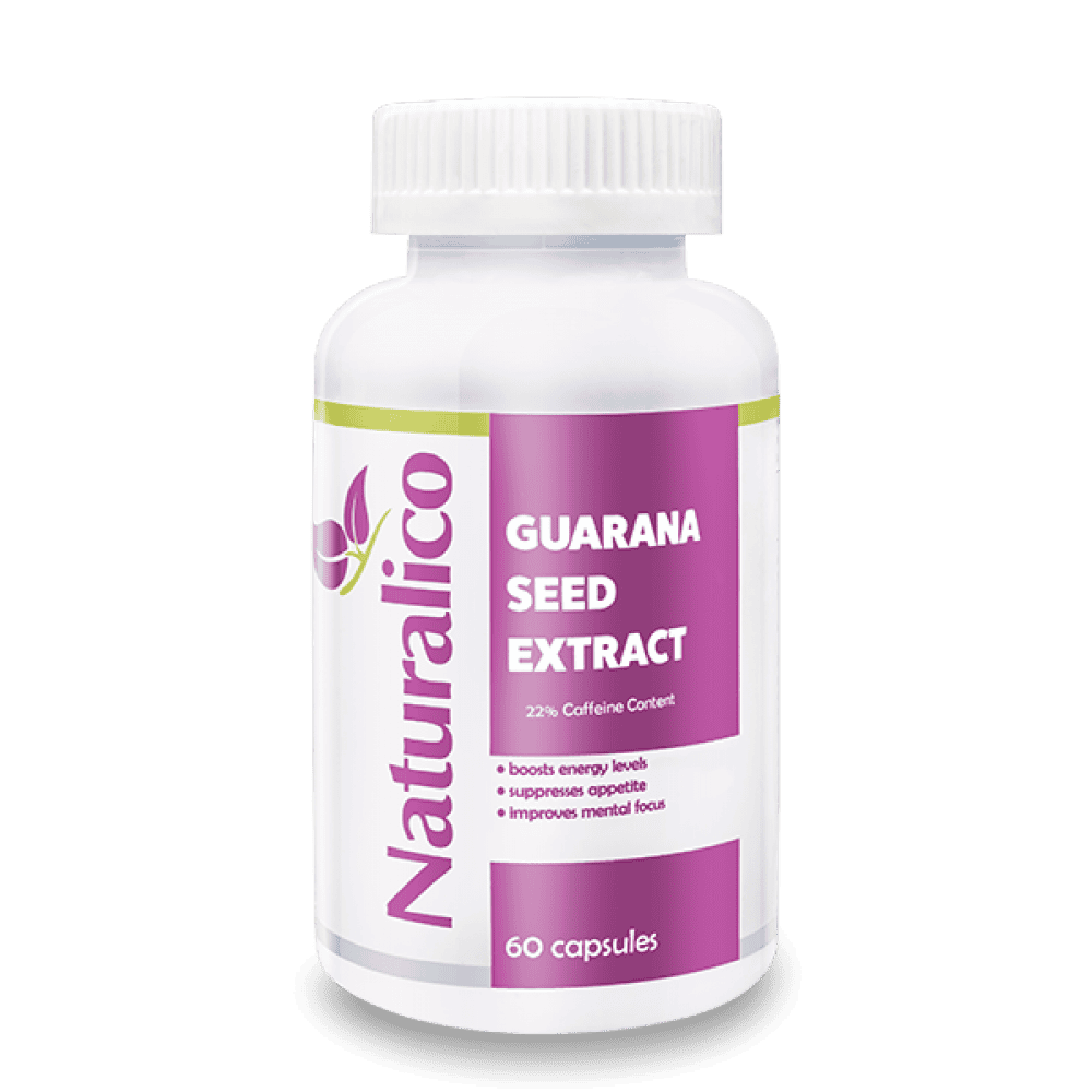 NATURALICO Guarana Seed Extract 60 капсули