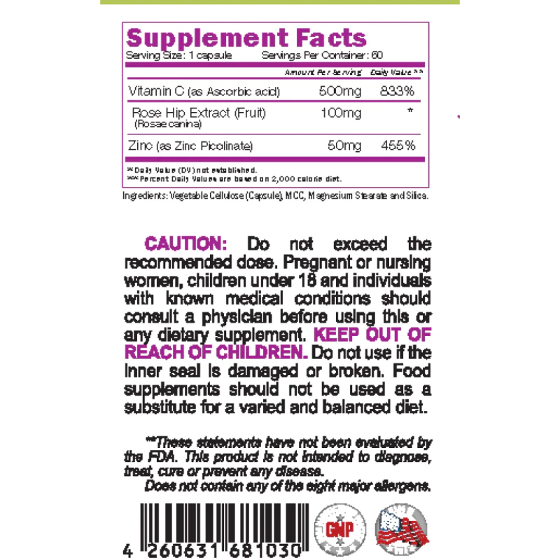 NATURALICO Immune C 60 капсули