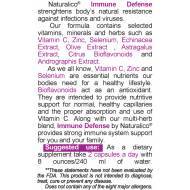 NATURALICO Immune Defense 60 капсули