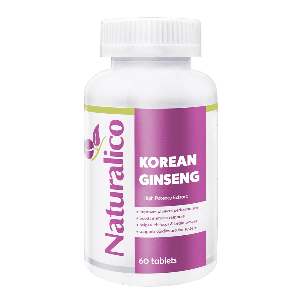 NATURALICO Korean Ginseng 60 таблетки