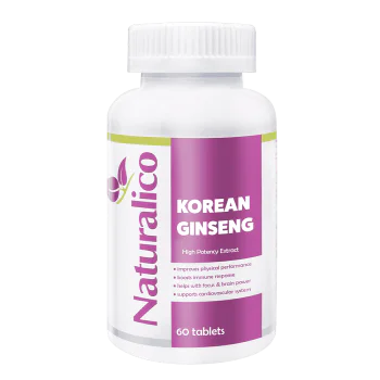 NATURALICO Korean Ginseng 60 таблетки