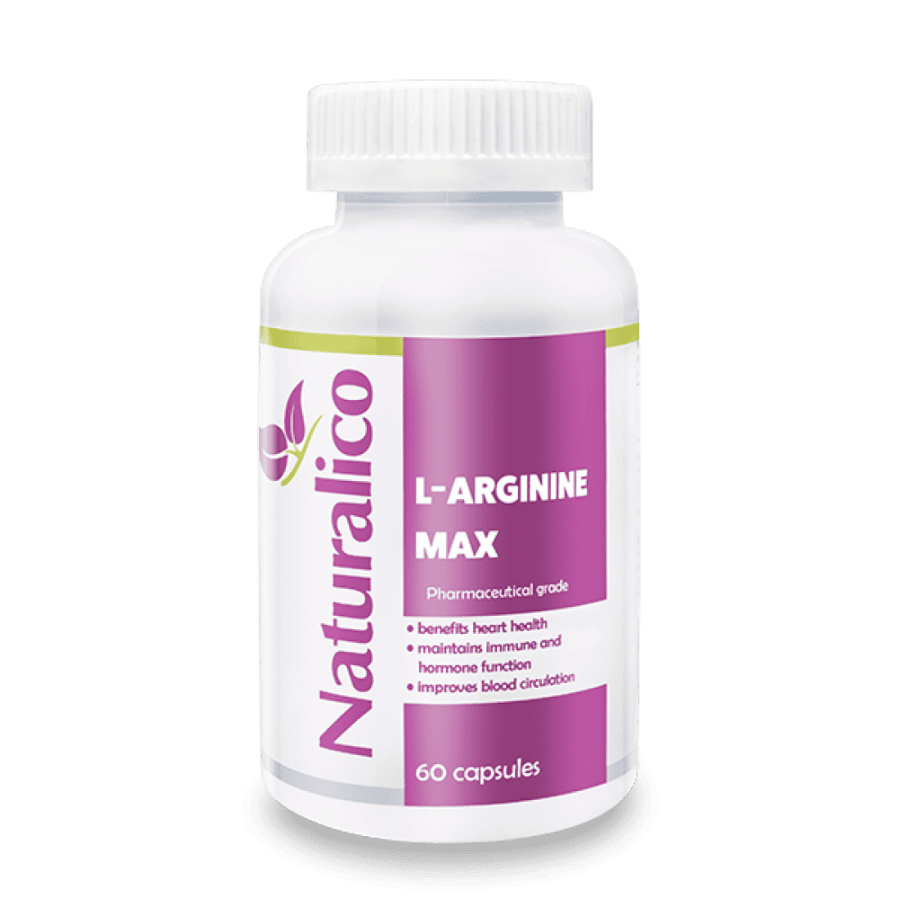 NATURALICO L-Arginine Max 60 капсули