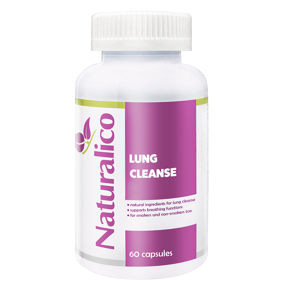 NATURALICO Lung Cleanse 60 капсули