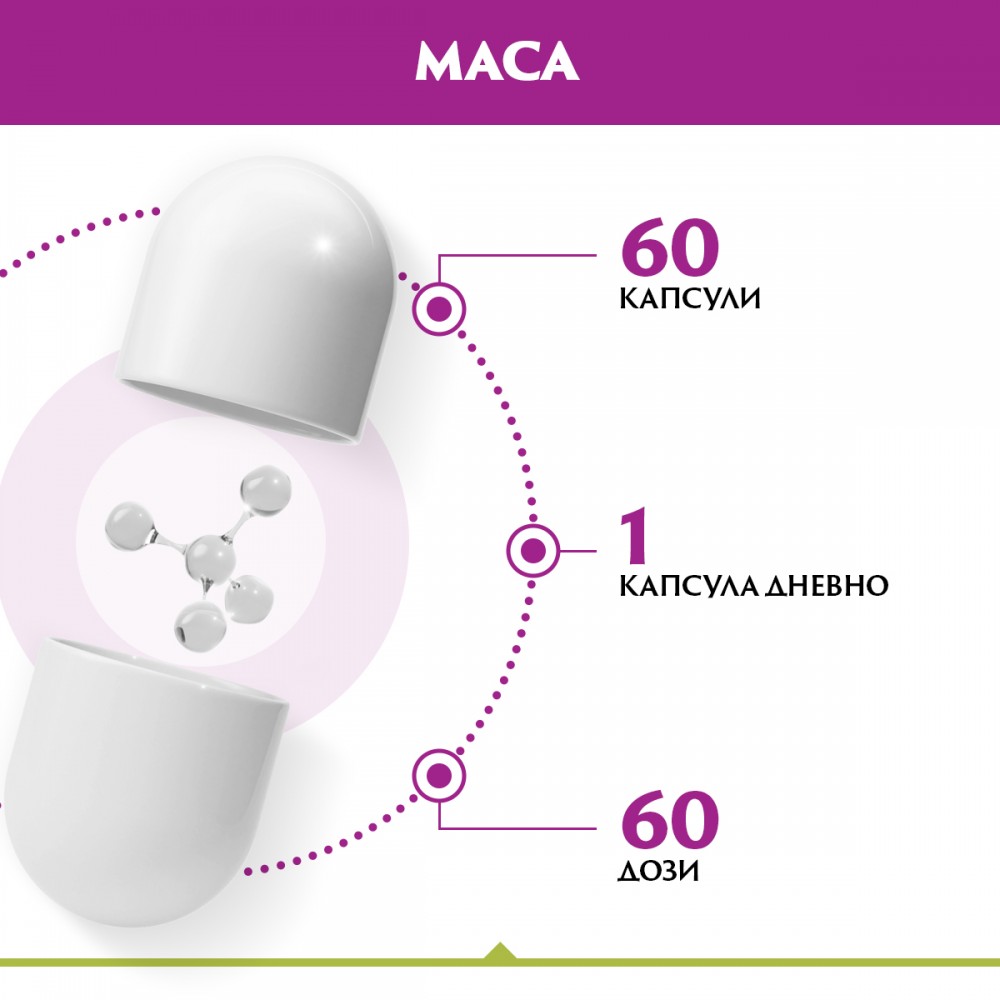 NATURALICO Maca 60 капсули