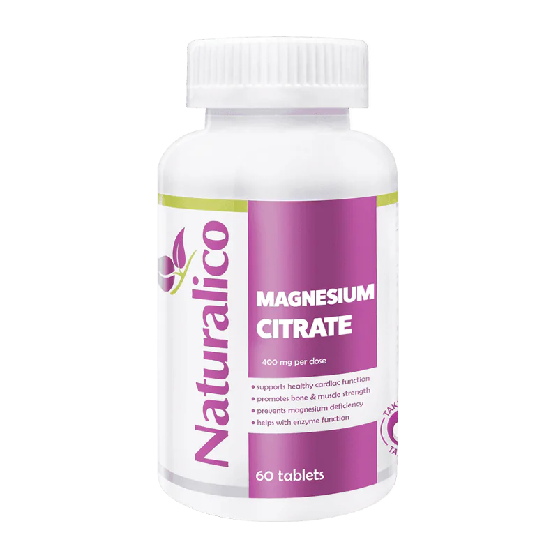 NATURALICO Magnesium Citrate 60 таблетки