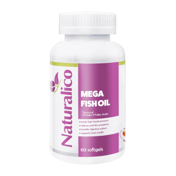 NATURALICO Mega Fish Oil 60 меки капсули