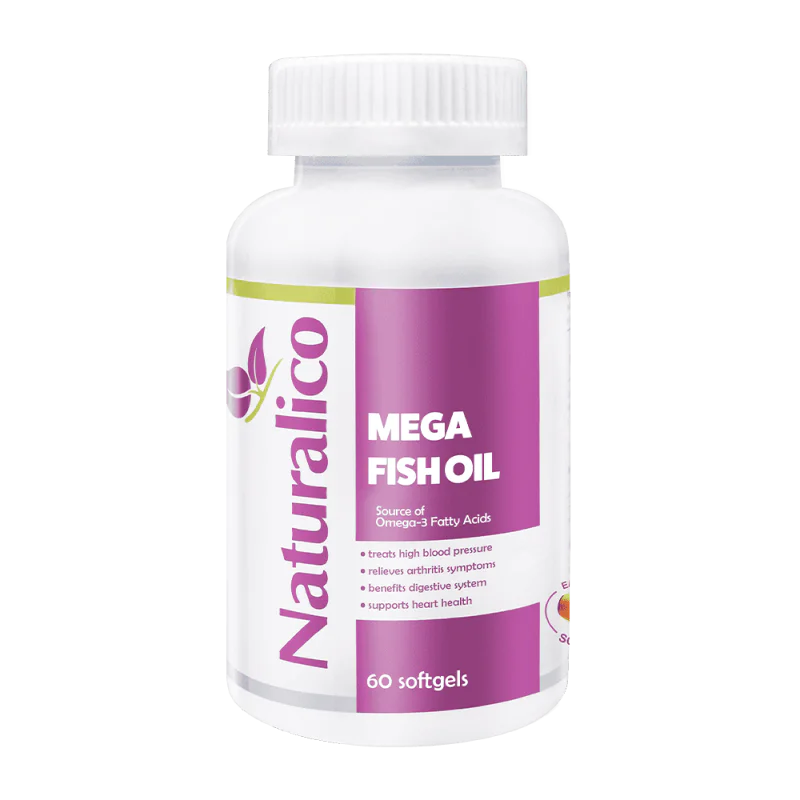 NATURALICO Mega Fish Oil 60 меки капсули